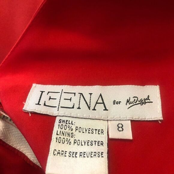 Mac Duggal Red Sleeveless Dress - Picture 10 of 14